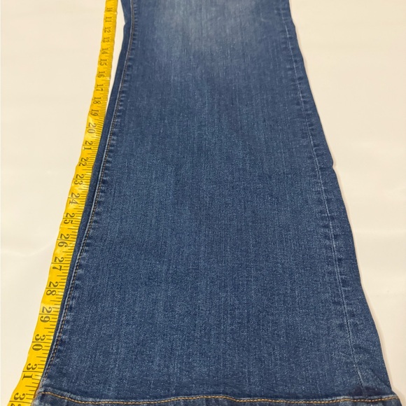 Ann Taylor The Boot mid rise NWT Classic Blue Women's Jeans Size 18 curvy - Picture 8 of 16